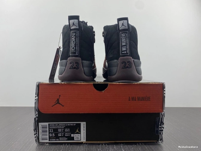 MaikeSneakers A Ma Black 12 Maniere Retro Jordan DV6989-001 0709